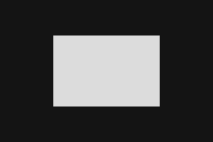 Synthetic 128-by-192 input: a rectangle of value 220 in a field of value 20.